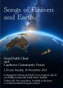 Songs of Heaven and Earth Concert St Margaret’s Hackett